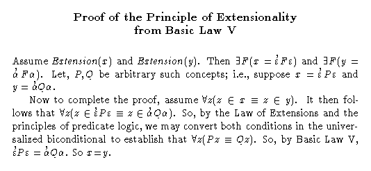 graphic of the Proof of the Principle of Extensionality