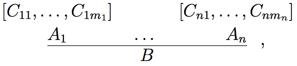 general inference rule