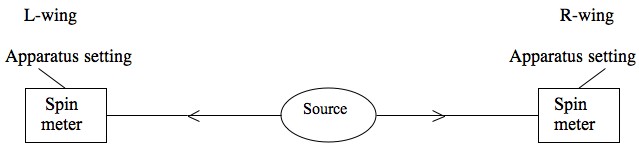 figure1 - schematic diagram of EPR/B experiment