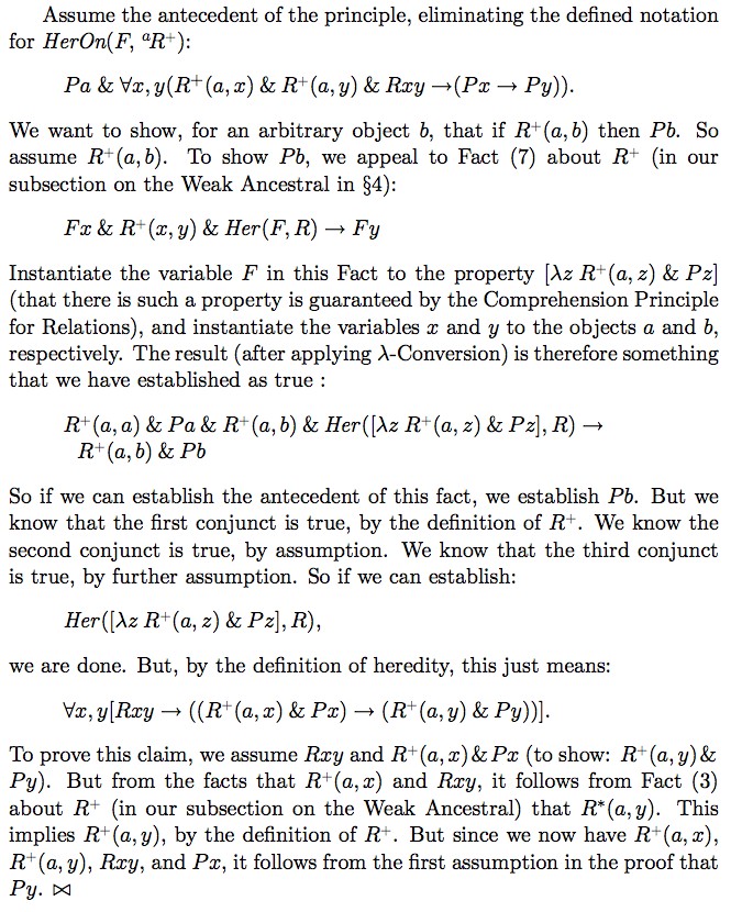 graphic of the Proof of the General Principle of Induction