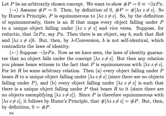 graphic of the Proof of Lemma Concerning Zero